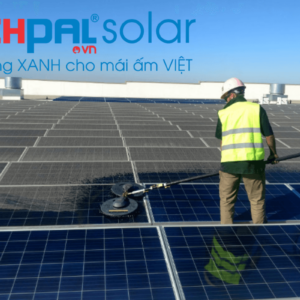 Vệ sinh pin mặt trời là công việc cần thiết