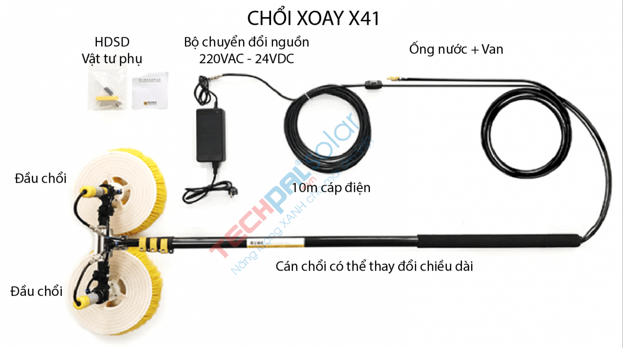 chổi xoay X41