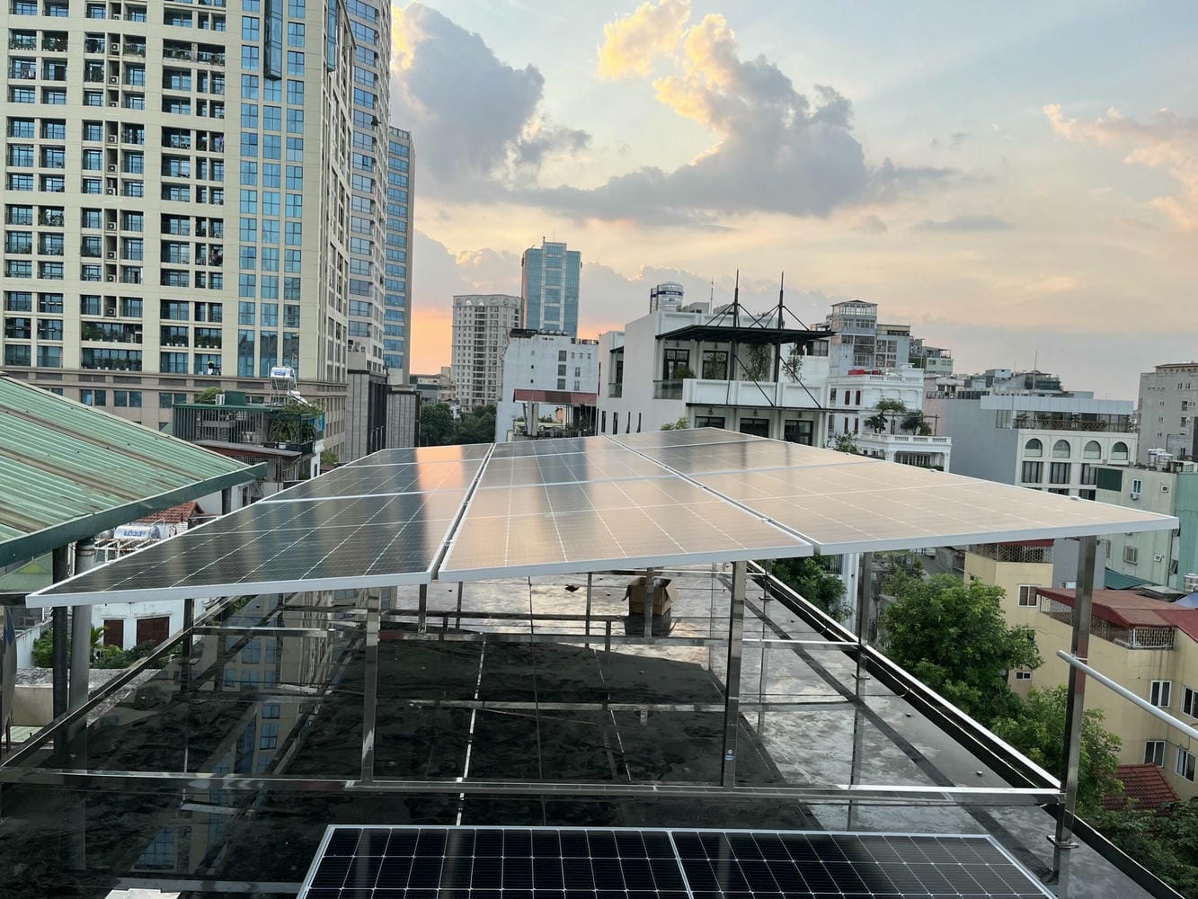 hệ thống điện mặt trời 10kW