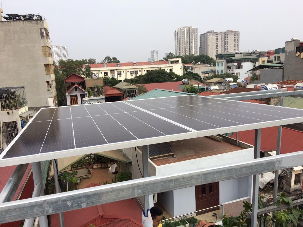 lắp điện mặt trời Tại Thanh Xuân