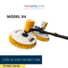 Chổi vệ sinh pin năng lượng mặt trời X42 không chổi than