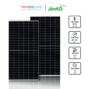 Tấm Pin Năng Lượng Mặt Trời Jinko 635 W Hai Mặt Kính | JKM615-635N-78HL4-BDV | Jinko Tiger Neo